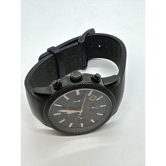 Michael Kors Scout MK8317 Women\'s Black Silicone Strap Analog Dial Watch JNA308 main image 5